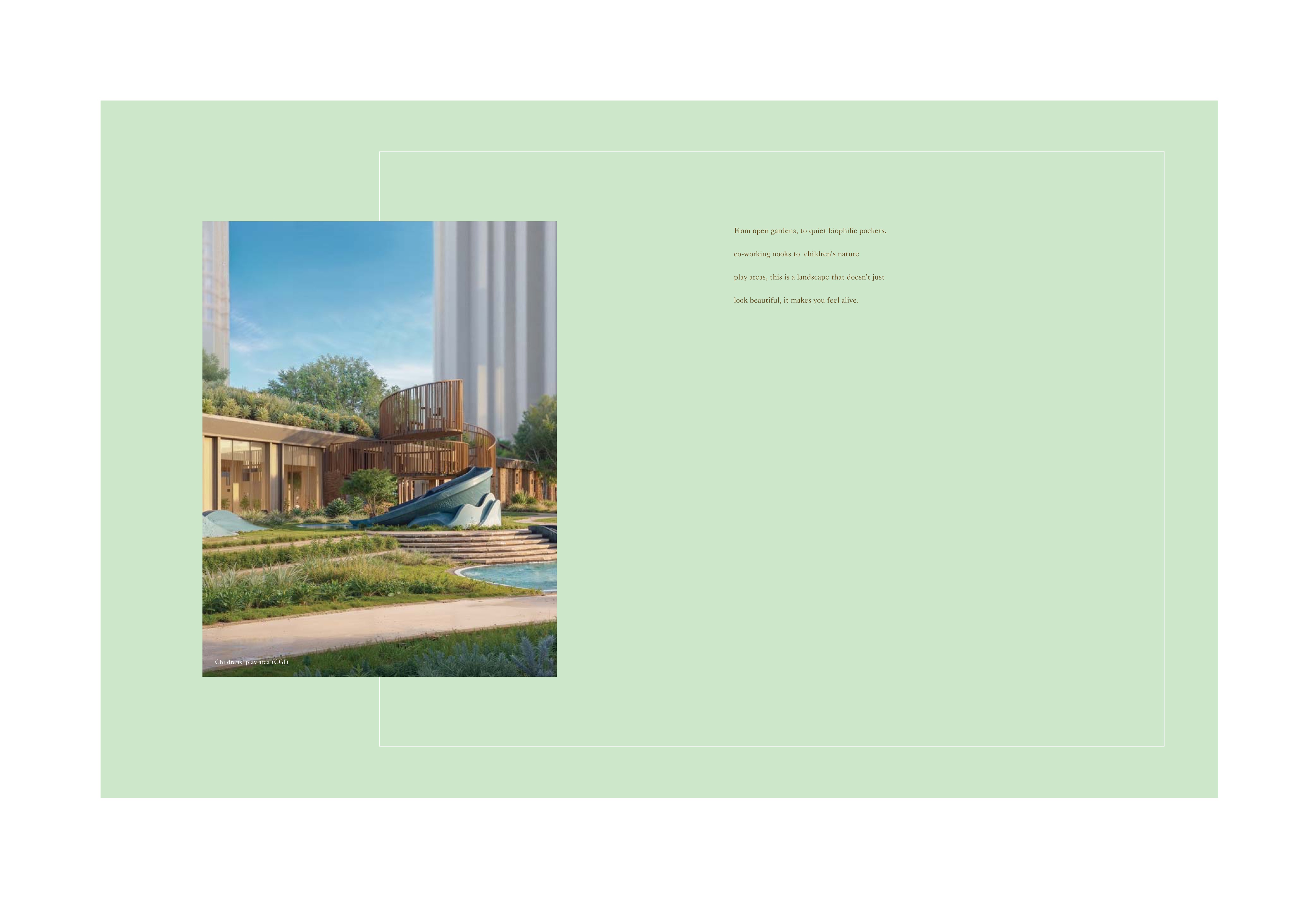 Lodha Sylvan art deco tower facade