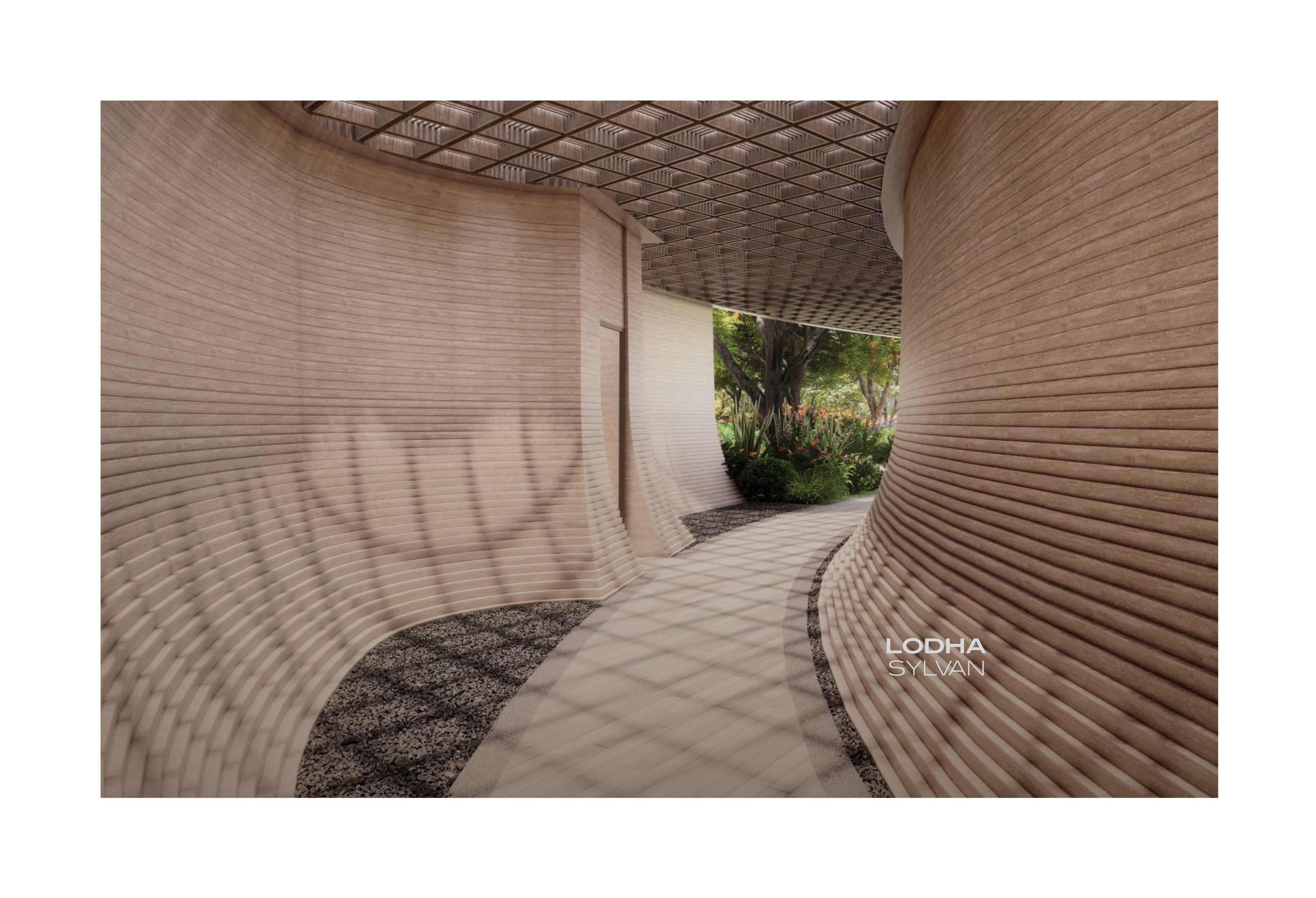 Lodha Sylvan grand entrance lobby