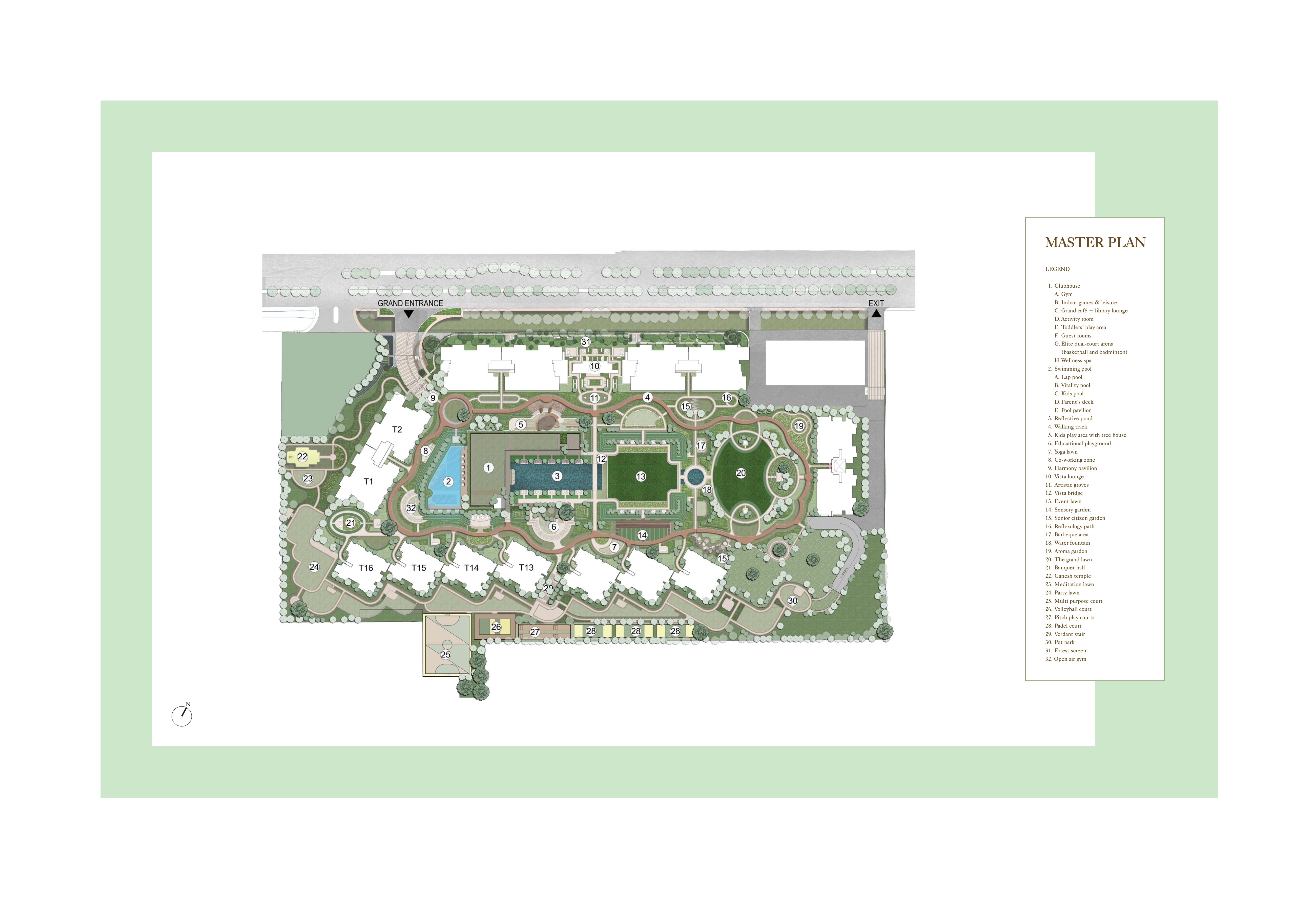 Detailed master plan